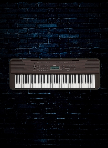 Yamaha PSR-E360 - 61-Key Portable Keyboard - Dark Walnut