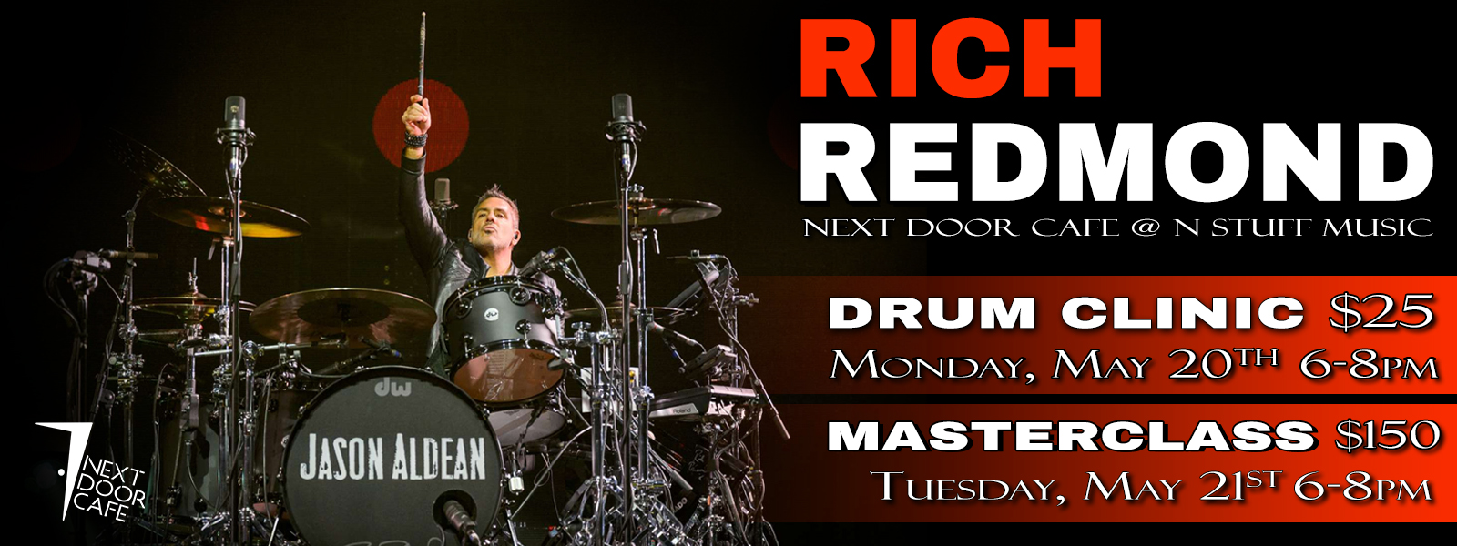 Rich Remond Drum Clinic & Master Class!