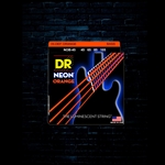 DR NOB-45 K3 NEON Orange Bass Strings - Medium (45-105)