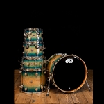 DW Collector's Series 5-Piece Drum Set - Natural to Carl Allen Blue Burst