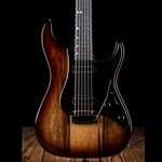 Suhr Standard Custom Black Limba/Roasted Swamp Ash - Brown Burst