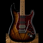 Suhr Classic Custom Figured Koa/Roasted Alder - 2 Tone Tobacco Burst