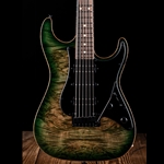 Suhr Standard Custom - Maple/Basswood - Faded Trans Green Burst