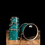 DW Collector's Series 4-Piece Drum Set - Teal Glass