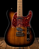 Suhr Classic T Custom Figured Koa/Roasted Alder - 2 Tone Tobacco Burst