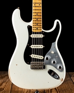 Fender Custom Shop Poblano II Relic Stratocaster - Aged Olympic White