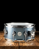 DW 6"x14" Design Series Snare Drum - Blue Slate