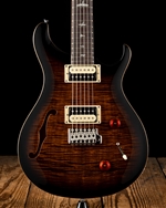 PRS SE Custom 22 Semi-Hollow - Black Gold Sunburst