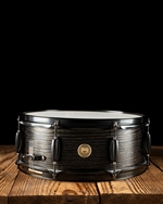 TAMA WP1455BK - 5.5"x14" Woodworks Snare Drum - Black Oak Wrap