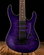 Suhr Modern Custom Quilt Maple/Basswood - Trans Purple Burst