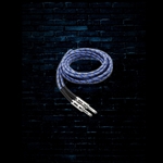 Hosa 3GT-18C1 - 18' Cloth Guitar Cable - Blue/White/Black
