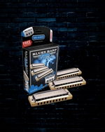 Hohner 532BX Blues Harp Diatonic Harmonica 3-Pack - Keys of A, C, G