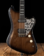 Novo Signature Voltur - Trans Black Silvertone Burst