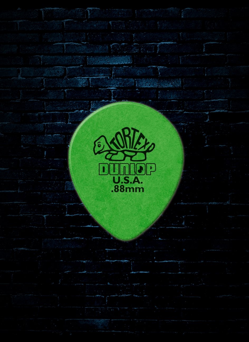 Dunlop 413 - .88mm Tortex Tear Drop Guitar Pick (72 Pack)