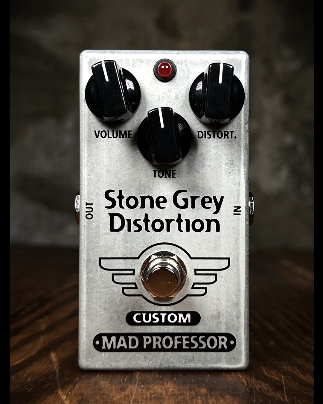 Mad Professor Custom Stone Grey Distortion Pedal *USED*