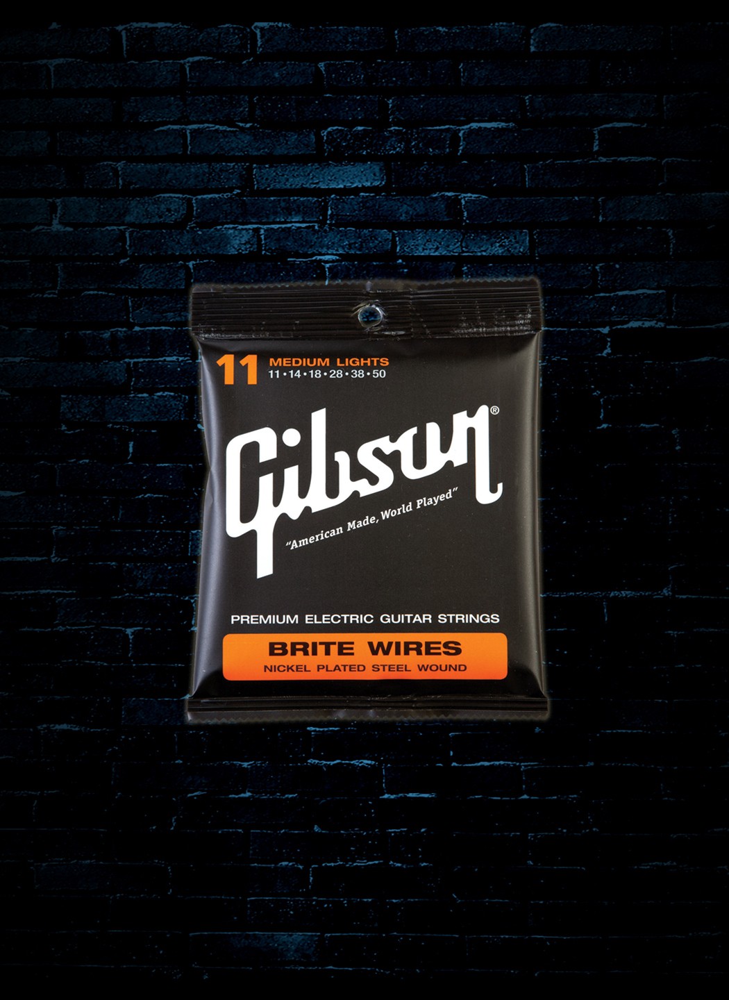 Gibson Brite Wire Electric Strings Medium 11 50