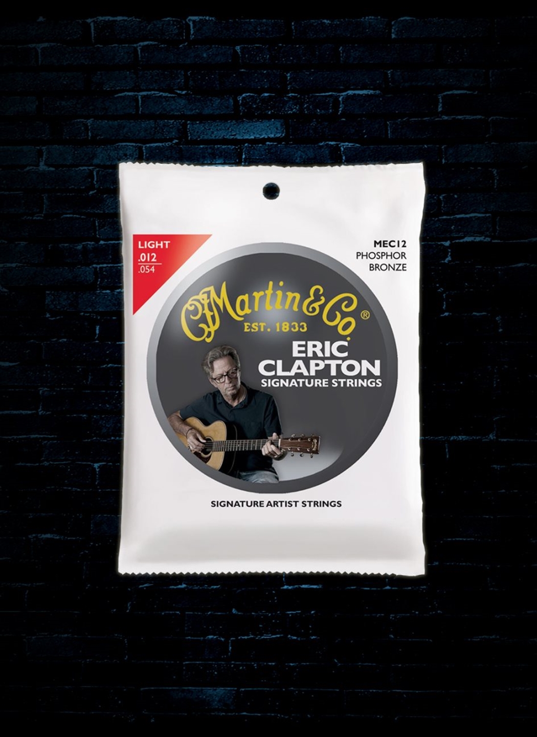 Martin MEC12 Clapton s Choice 92 8 Phosphor Bronze Strings Light