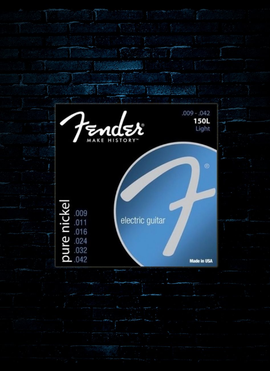 Fender pure nickel electric guitar deals strings