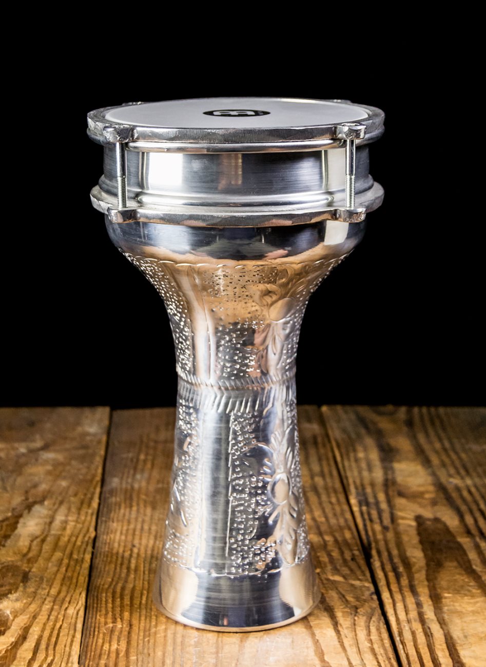 Meinl HE-112 Hand-Hammered Aluminum Darbuka | NStuffmusic.com