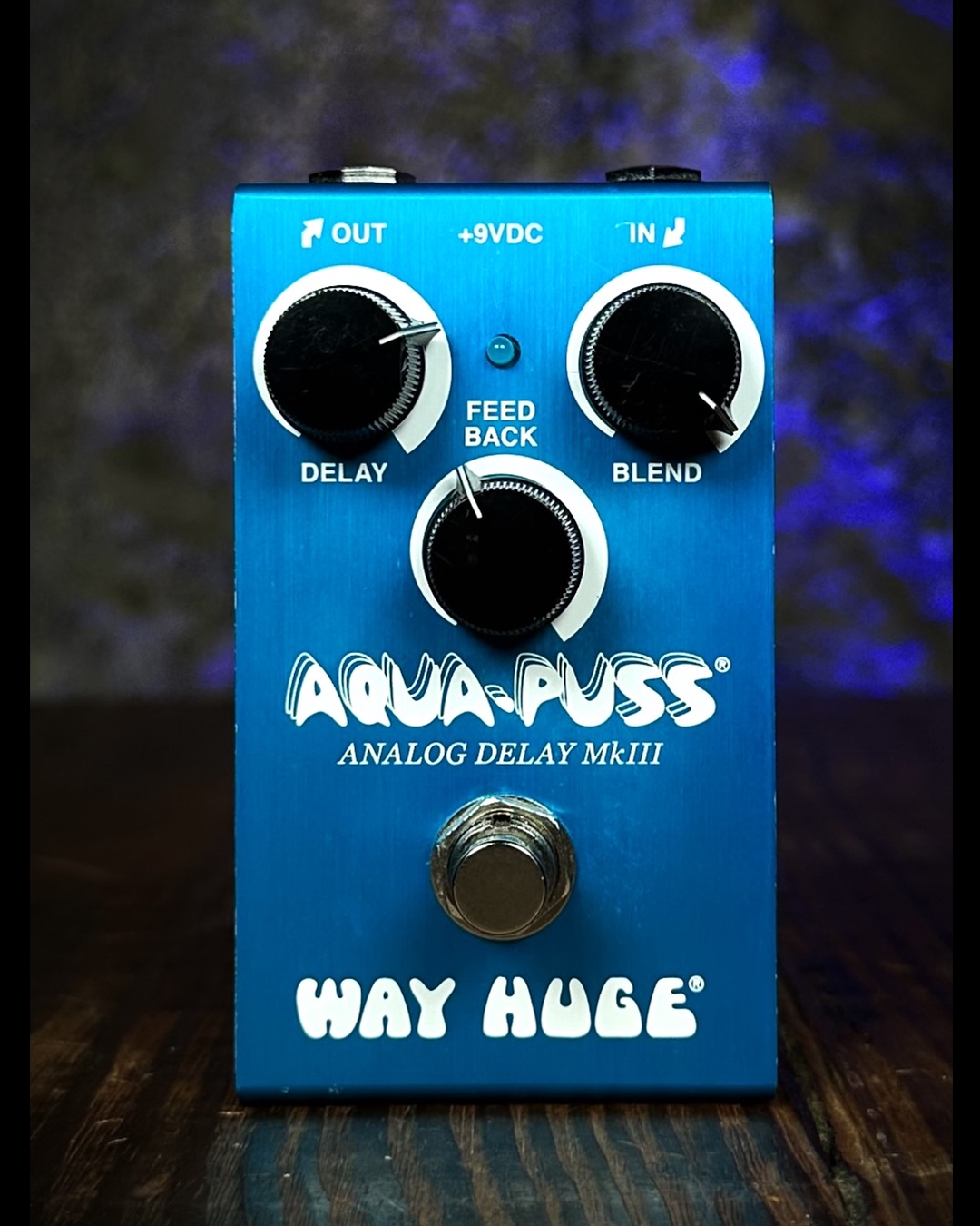 Way Huge WM71 Aqua-Puss MkII Analog Delay Pedal *USED*