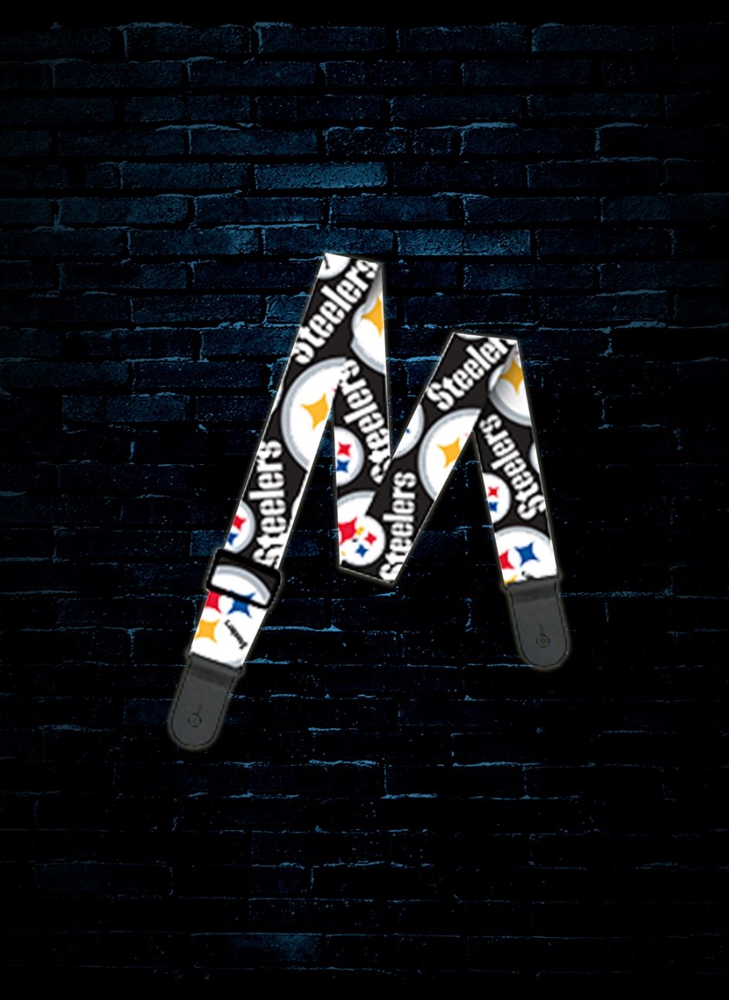 steelers guitar strap