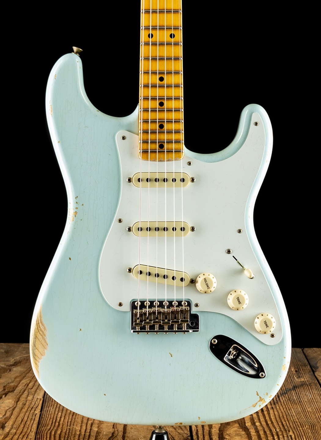 fender stratocaster sonic blue custom shop