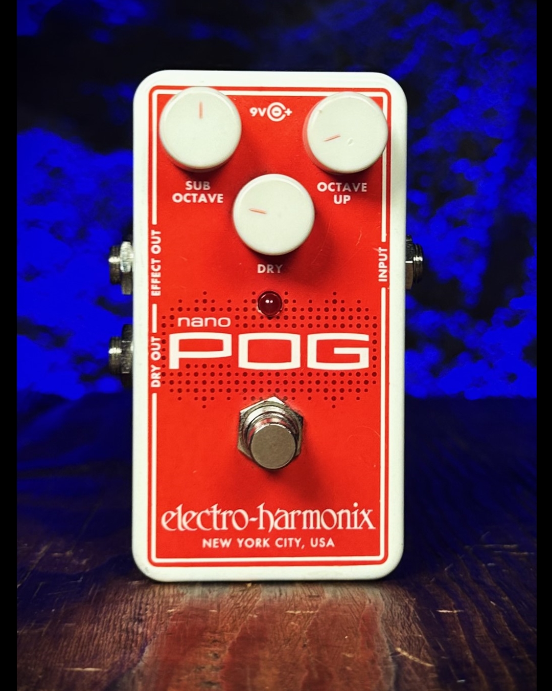 Electro-Harmonix Nano POG Polyphonic Octave Generator Pedal *USED*