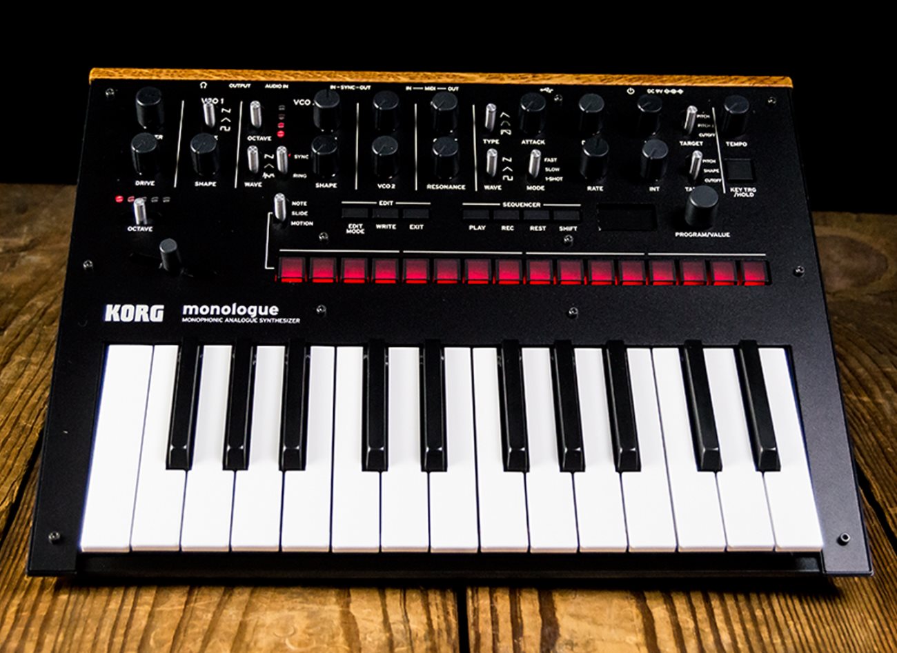 Korg monologue 25-Key Monophonic Analogue Synthesizer - Black