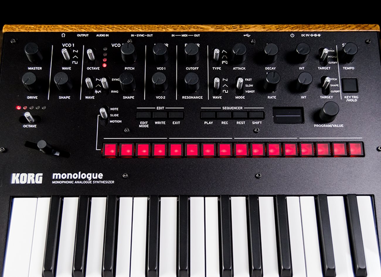 Korg monologue 25-Key Monophonic Analogue Synthesizer - Black