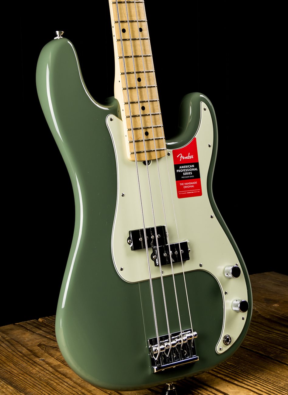 Fender American Professional Precision Bass - Antique Olive