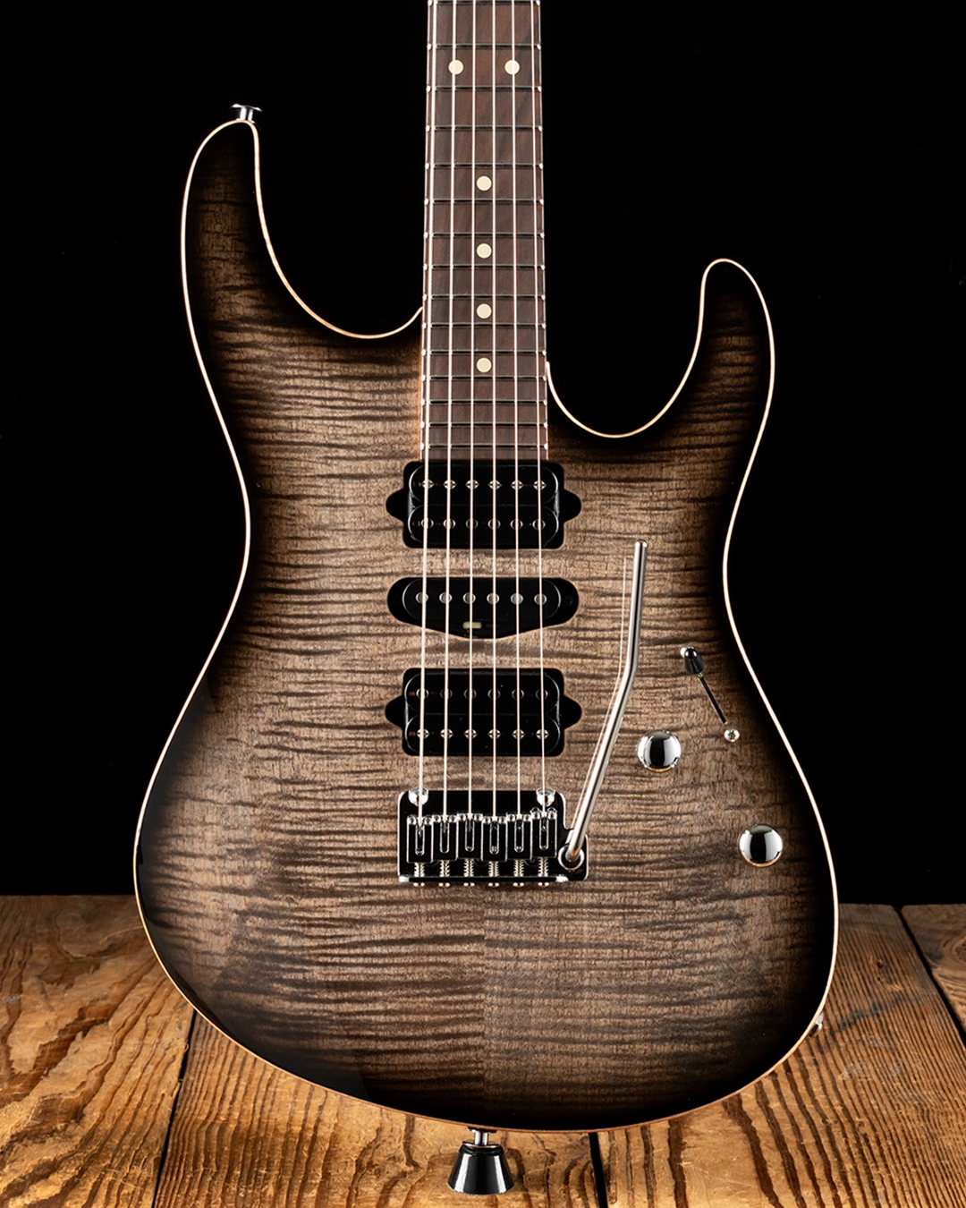 Suhr Modern Plus HSH - Trans Charcoal Burst