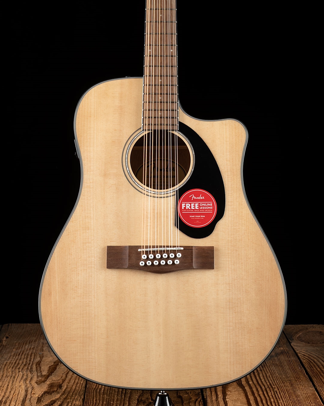 Fender CD-60SCE Dreadnought 12-String - Natural