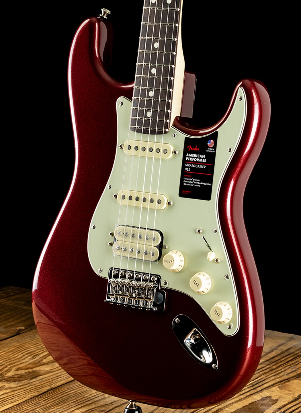 Fender American Performer Stratocaster HSS - Aubergine