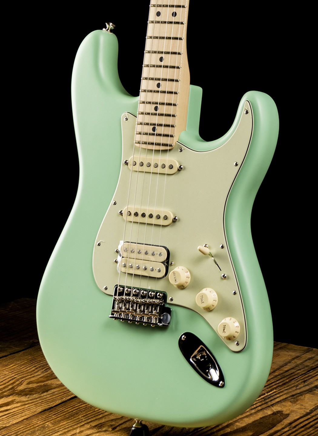 Fender American Performer Stratocaster HSS - Satin Surf Green