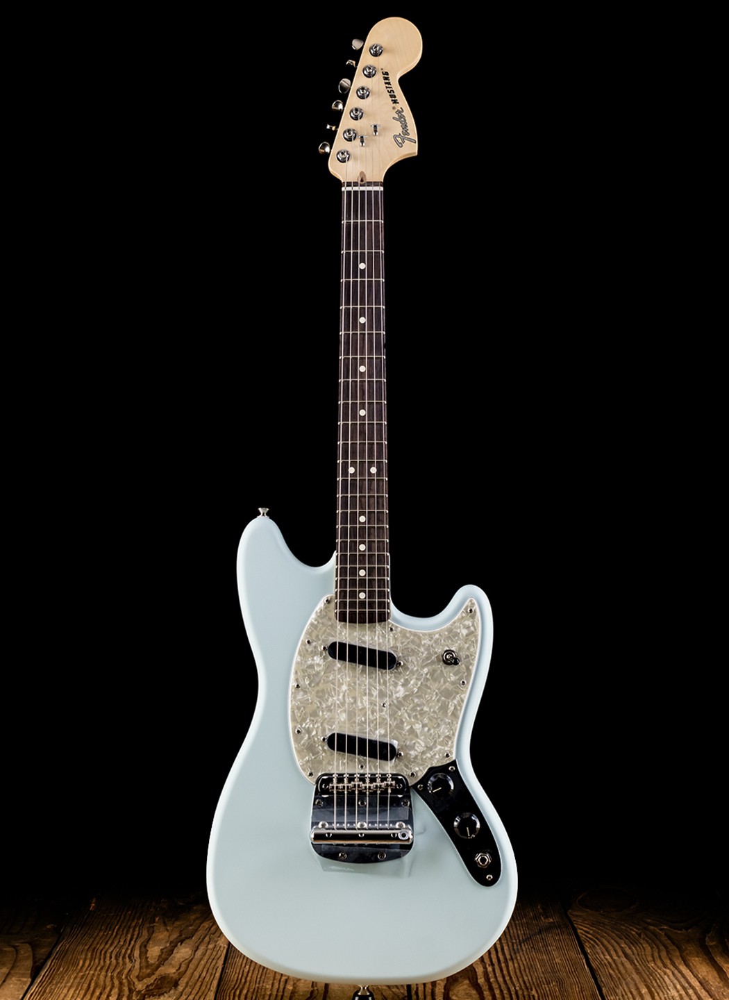 Fender American Performer Mustang - Satin Sonic Blue