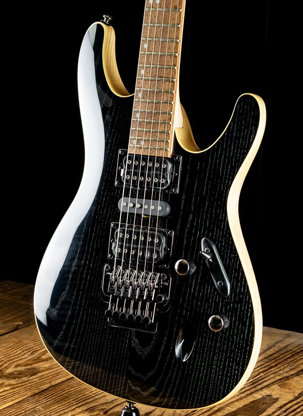 Ibanez S570AH Standard - Silver Wave Black