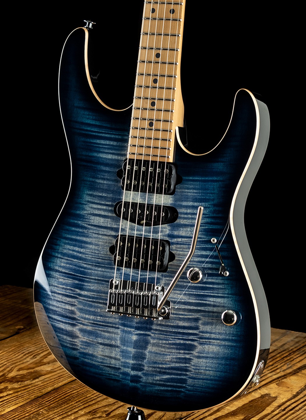 Suhr Modern Plus - Faded Trans Whale Blue Burst