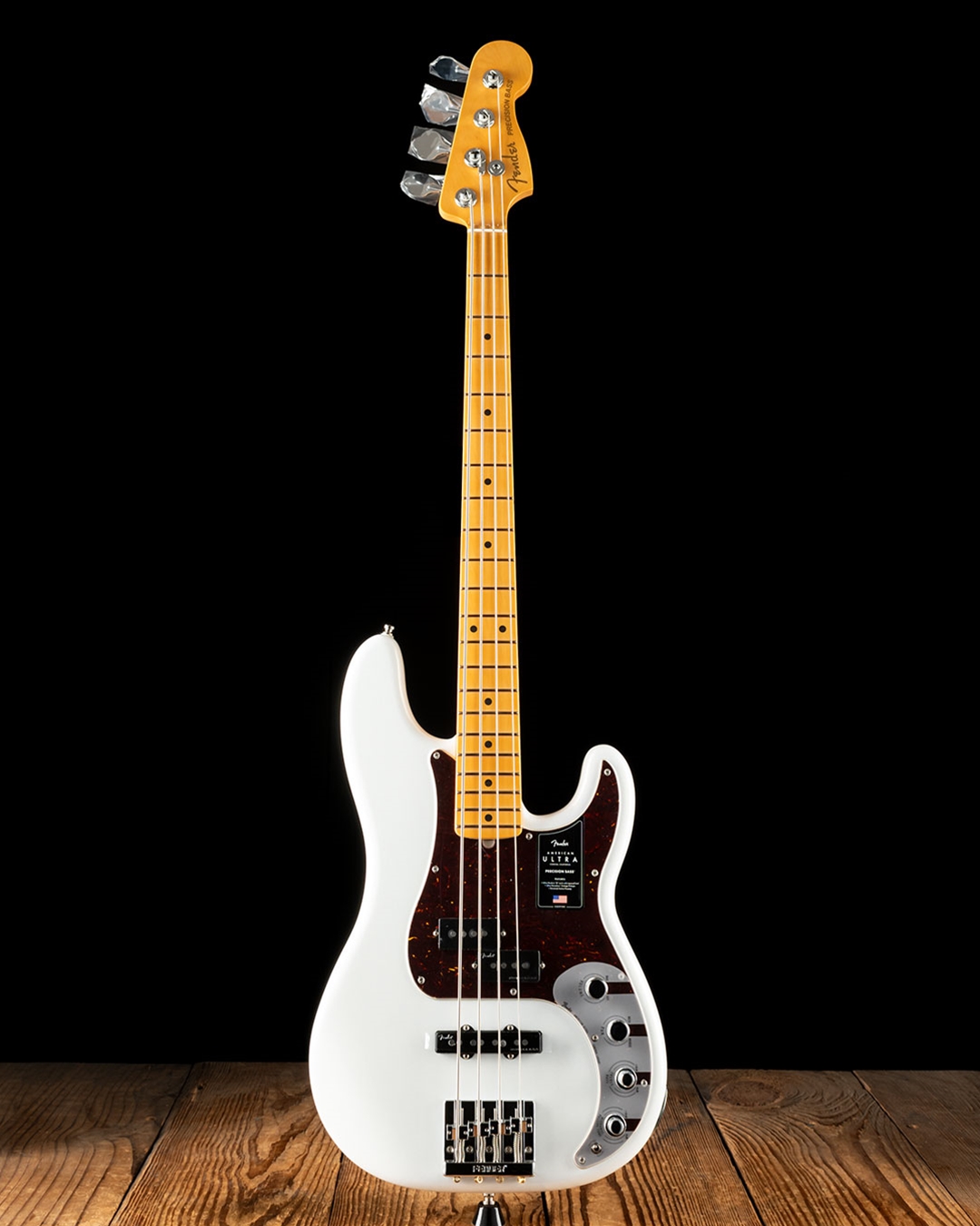 Fender American Ultra Precision Bass - Arctic Pearl