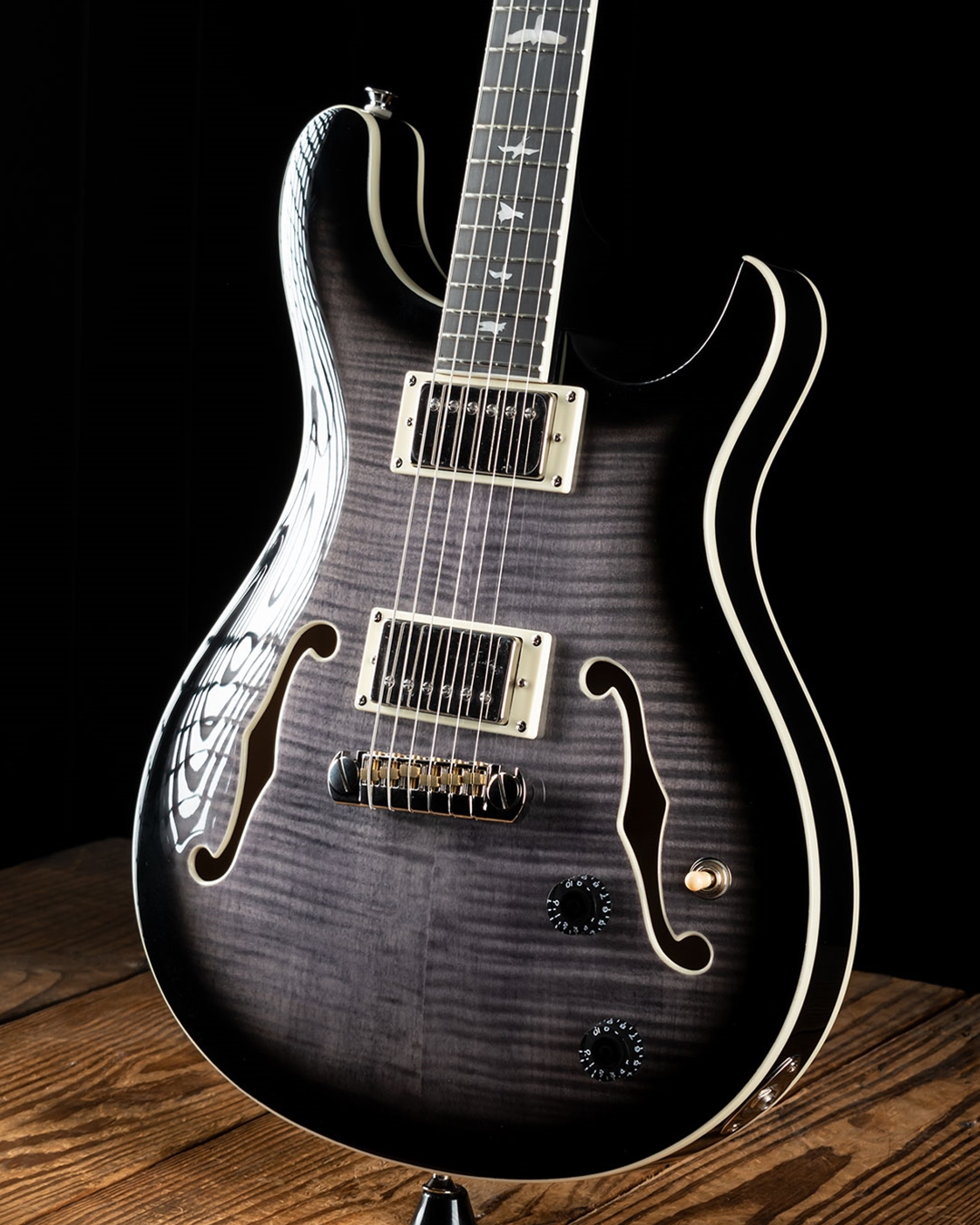 PRS SE Hollowbody II - Charcoal Burst