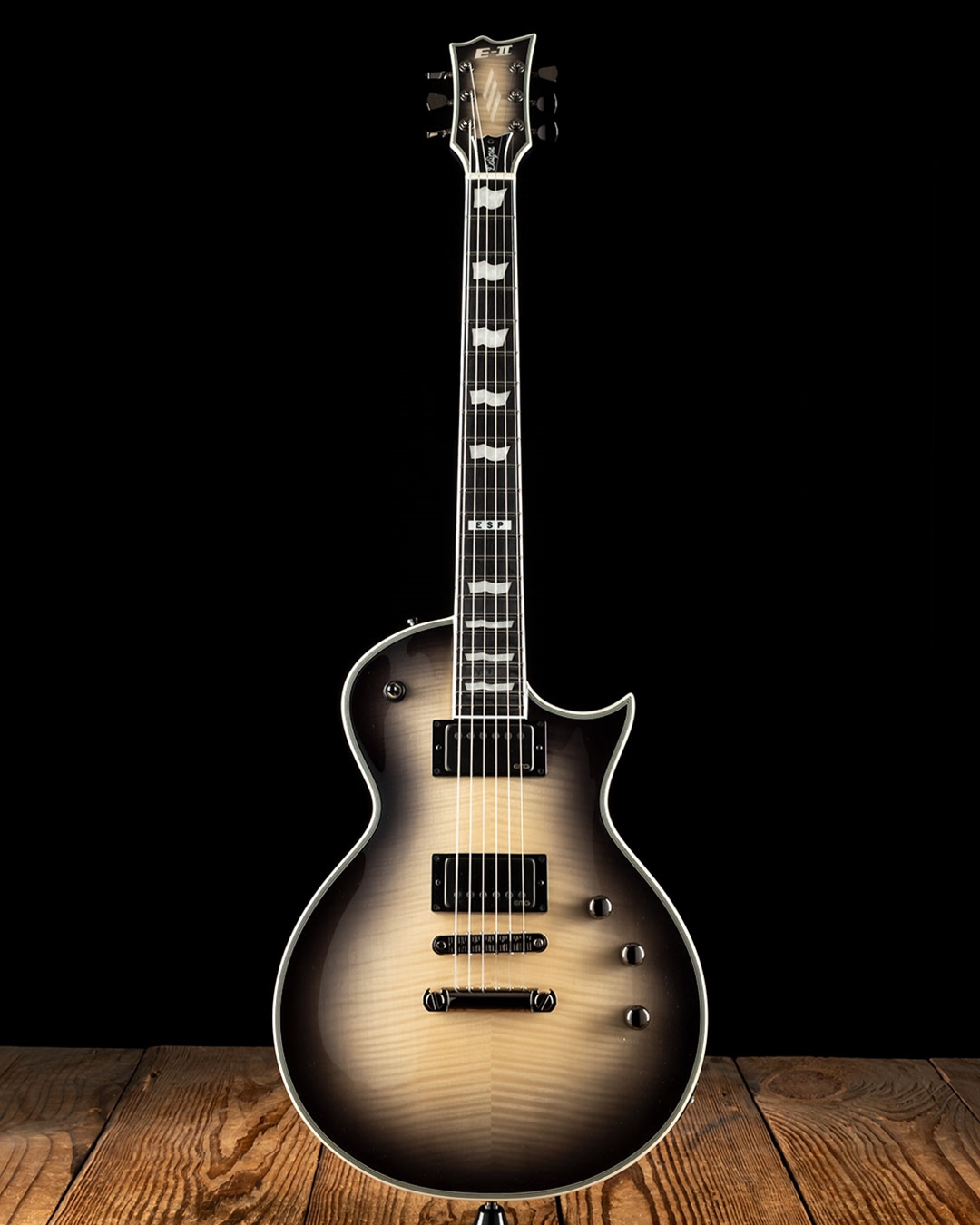 ESP E-II Eclipse Full Thickness - Black Natural Burst