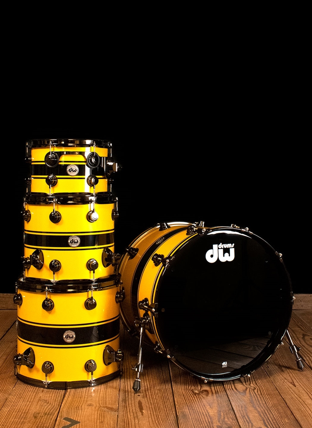 collecotr of vintage drum sets blog