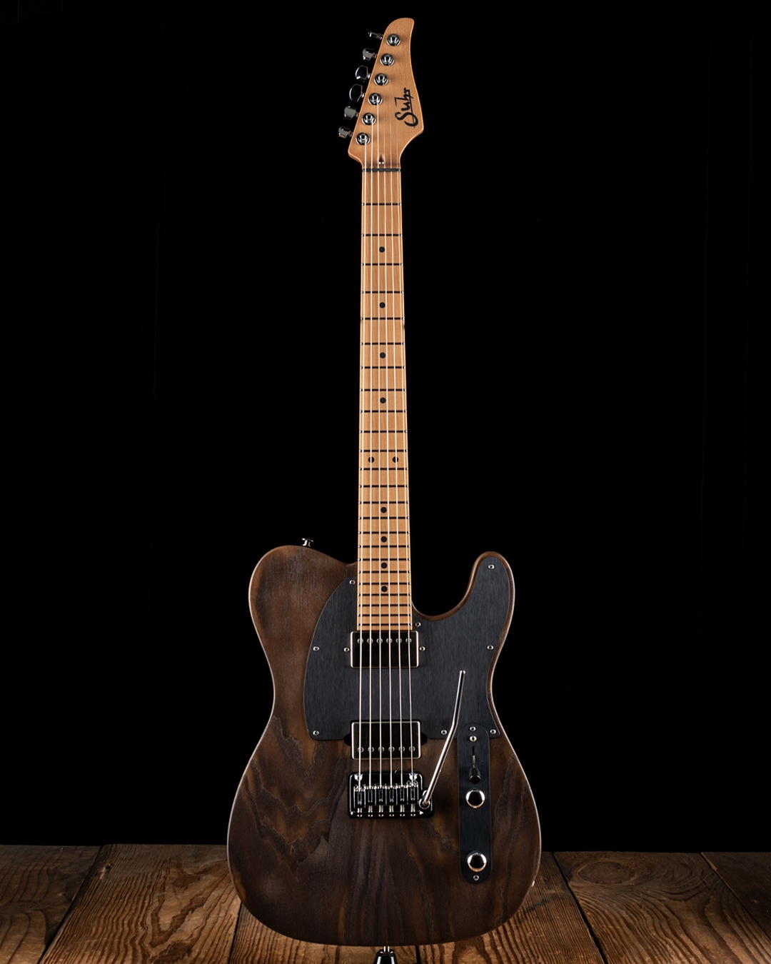Suhr Andy Wood Signature Series Modern T HH - Whiskey Barrel