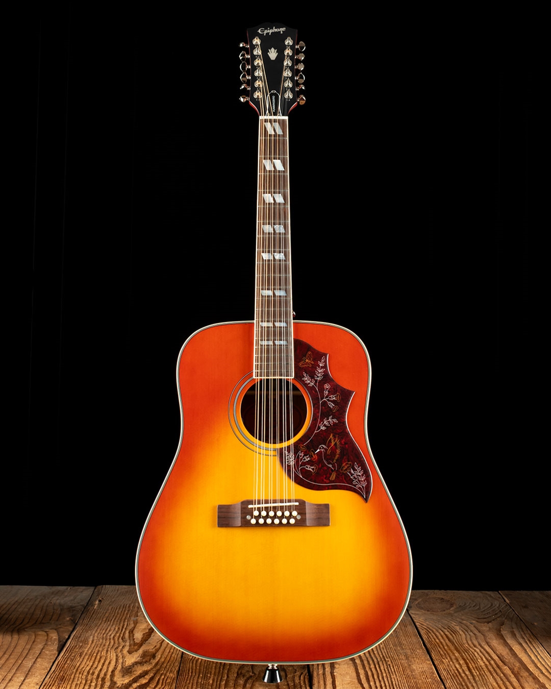 Epiphone Hummingbird 12-String - Aged Cherry Sunburst