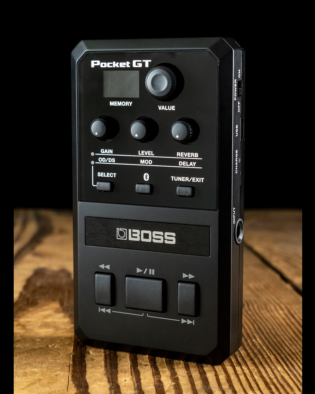 ギター BOSS POCKET GT Pocket Effects Processor BOSS Pocket GT Amp & Effects Processor Black | Guitar Center