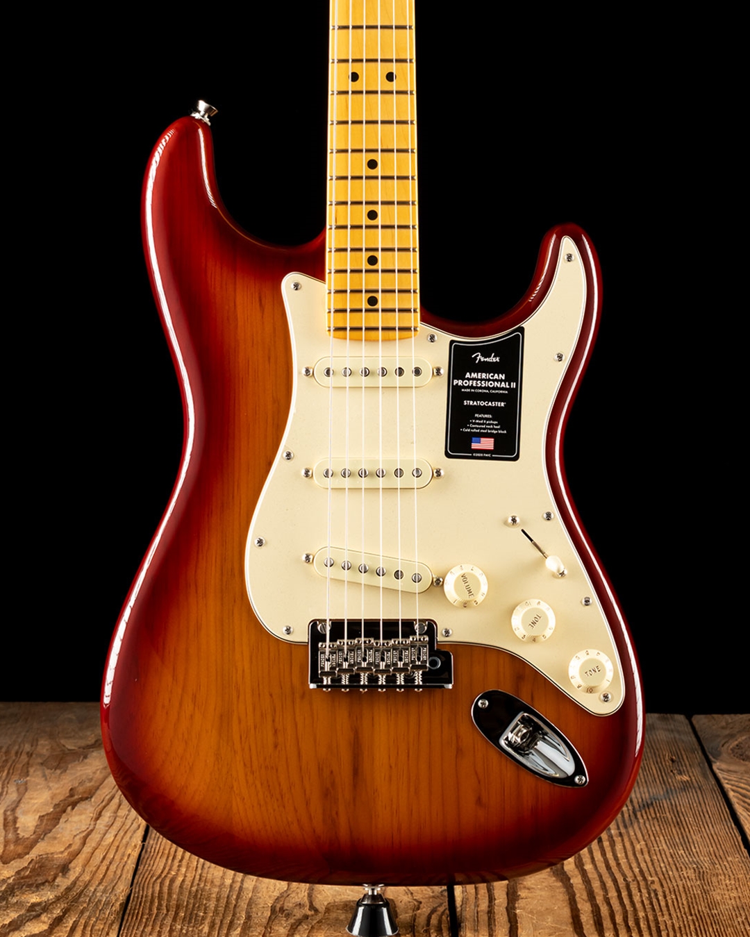 fender stratocaster american professional sunburst