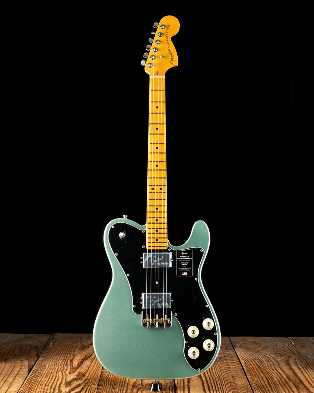 Fender American Professional II Deluxe Telecaster - Mystic Surf Green