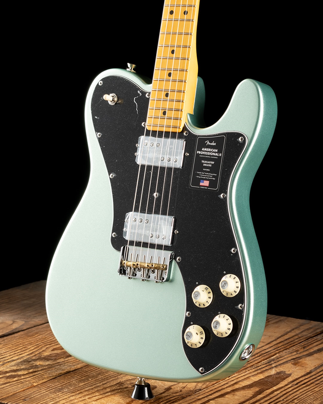 Fender American Professional II Deluxe Telecaster - Mystic Surf Green