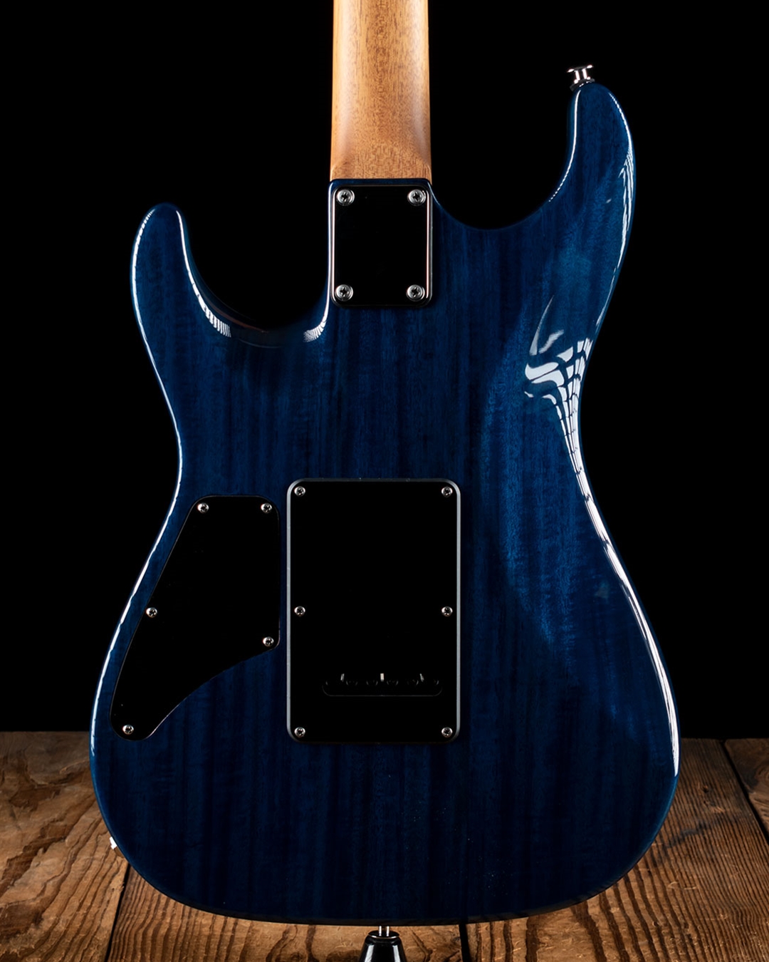 Suhr Standard Custom Quilt Maple/Genuine Mahogany - Trans Whale Blue