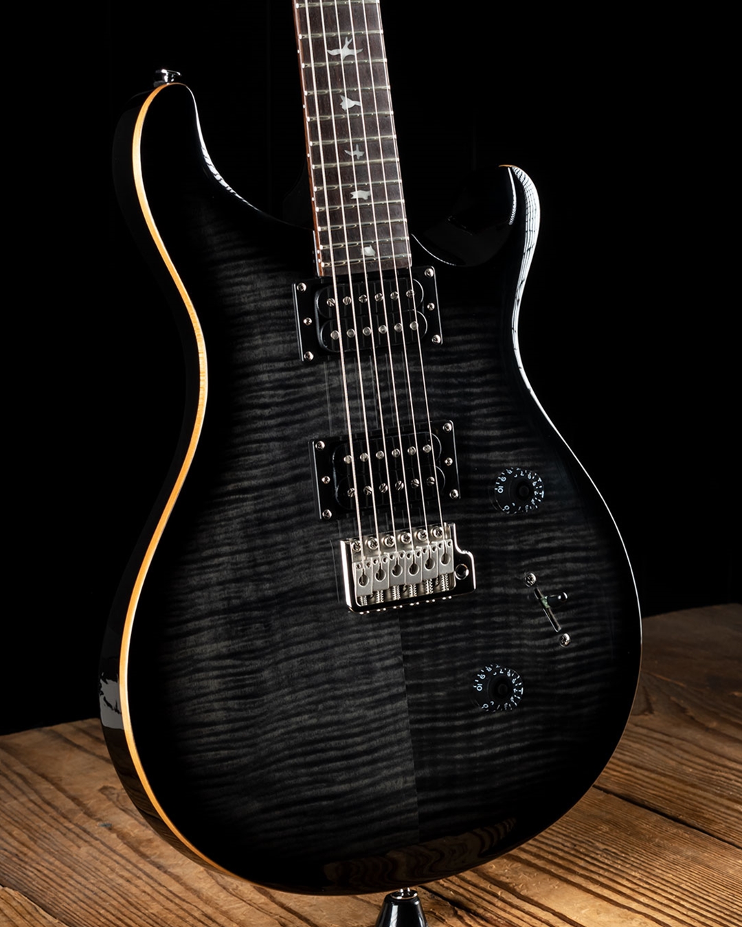 PRS SE Custom 24 - Charcoal Burst