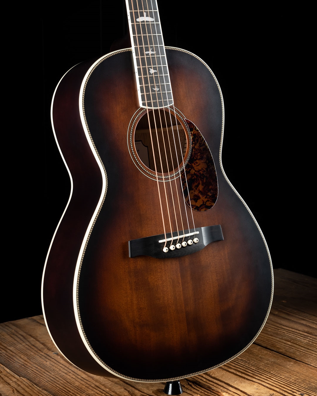 prs se p20e tobacco sunburst Acoustic Electric Guitar Parlor this is a professional PRS SE P20E Parlor Acoustic-Electric